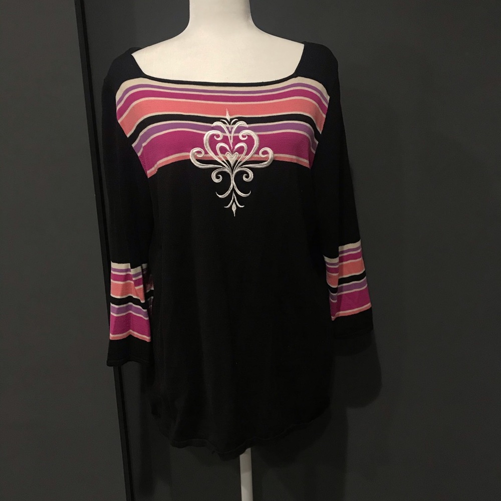 3/4 sleeve sweater